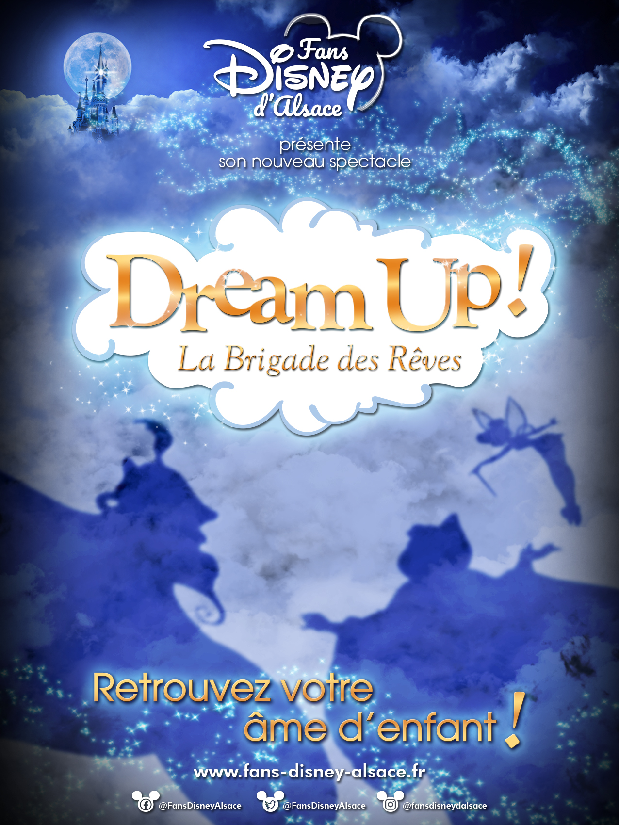 Affiche du spectacle Dream Up ! La Brigade des Rêves